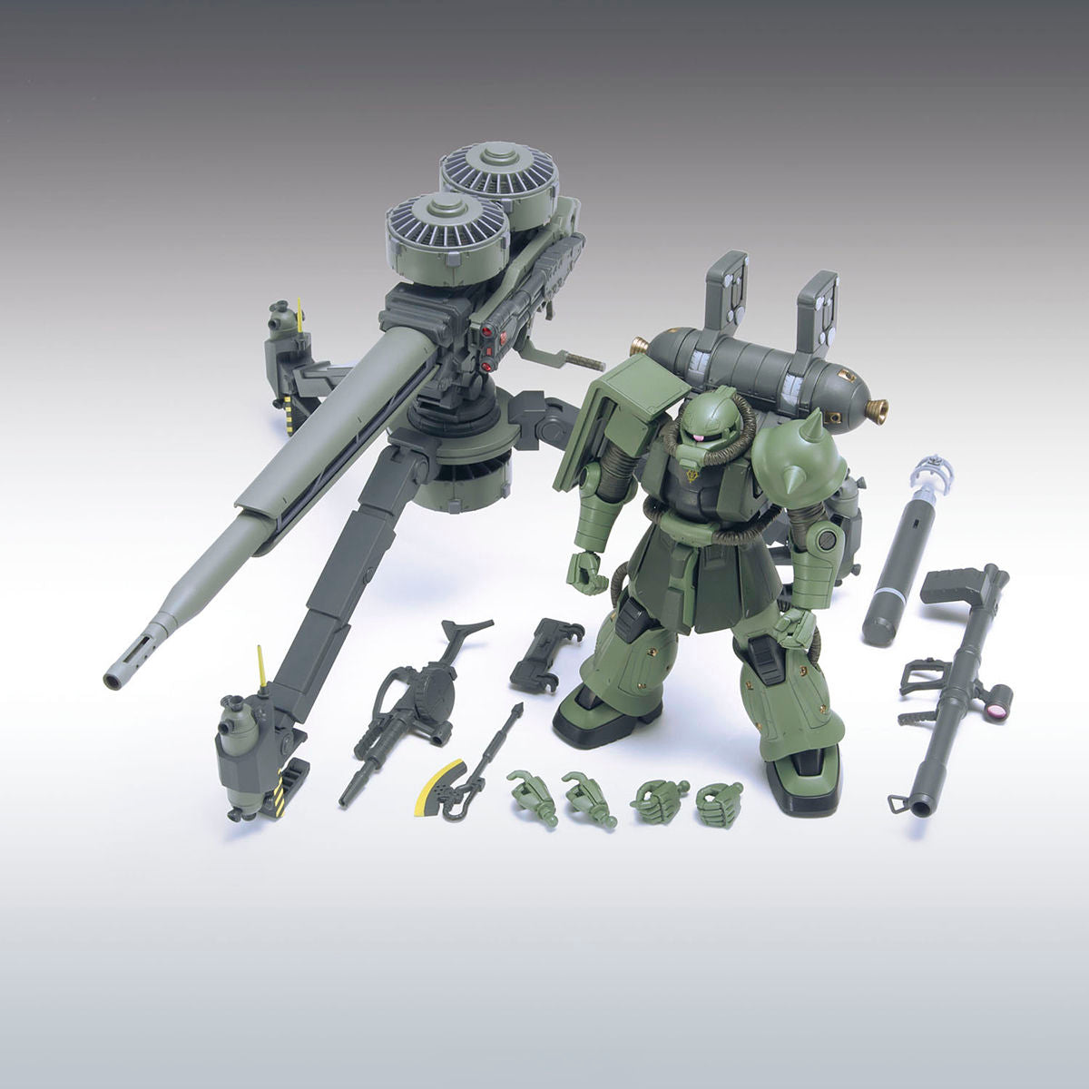 HG 1/144 Mass-Produced Zaku + Big Gun (GUNDAM THUNDERBOLT Ver.)