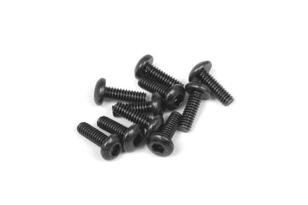 Button Head Screw M2x6mm (Hex Socket/10pcs)