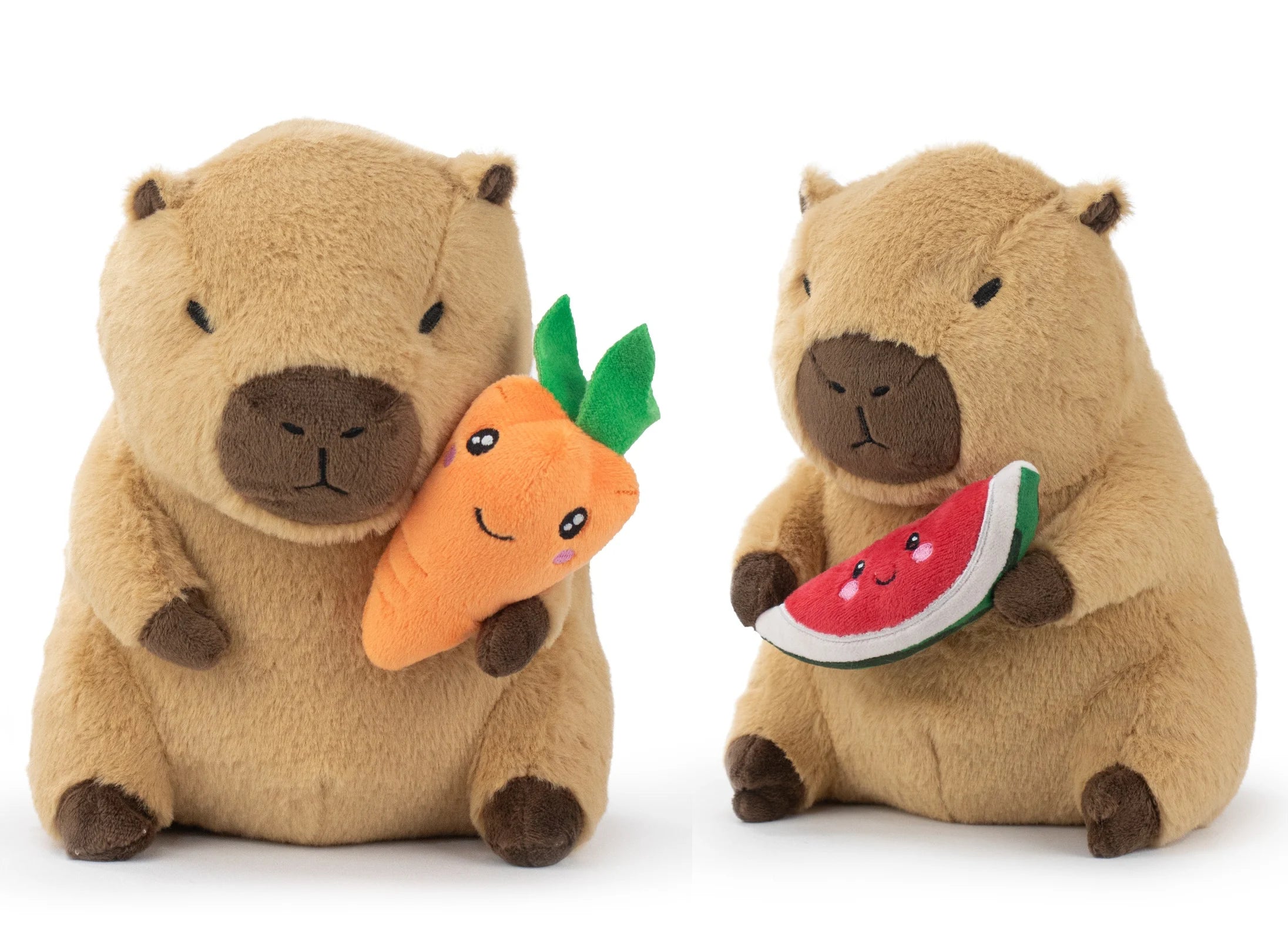 CAPYBARA - Assortment of 2 Plushs - 24cm