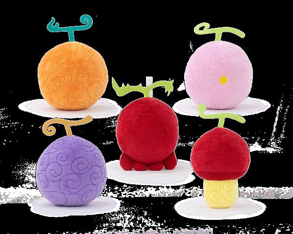 ONE PIECE - Fruits - Assortment of 5 Plush 7inch