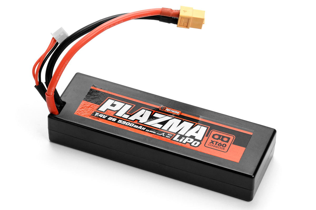 Plazma 7.4V 5300mAh 40C LiPo Pack 39.22Wh - XT60