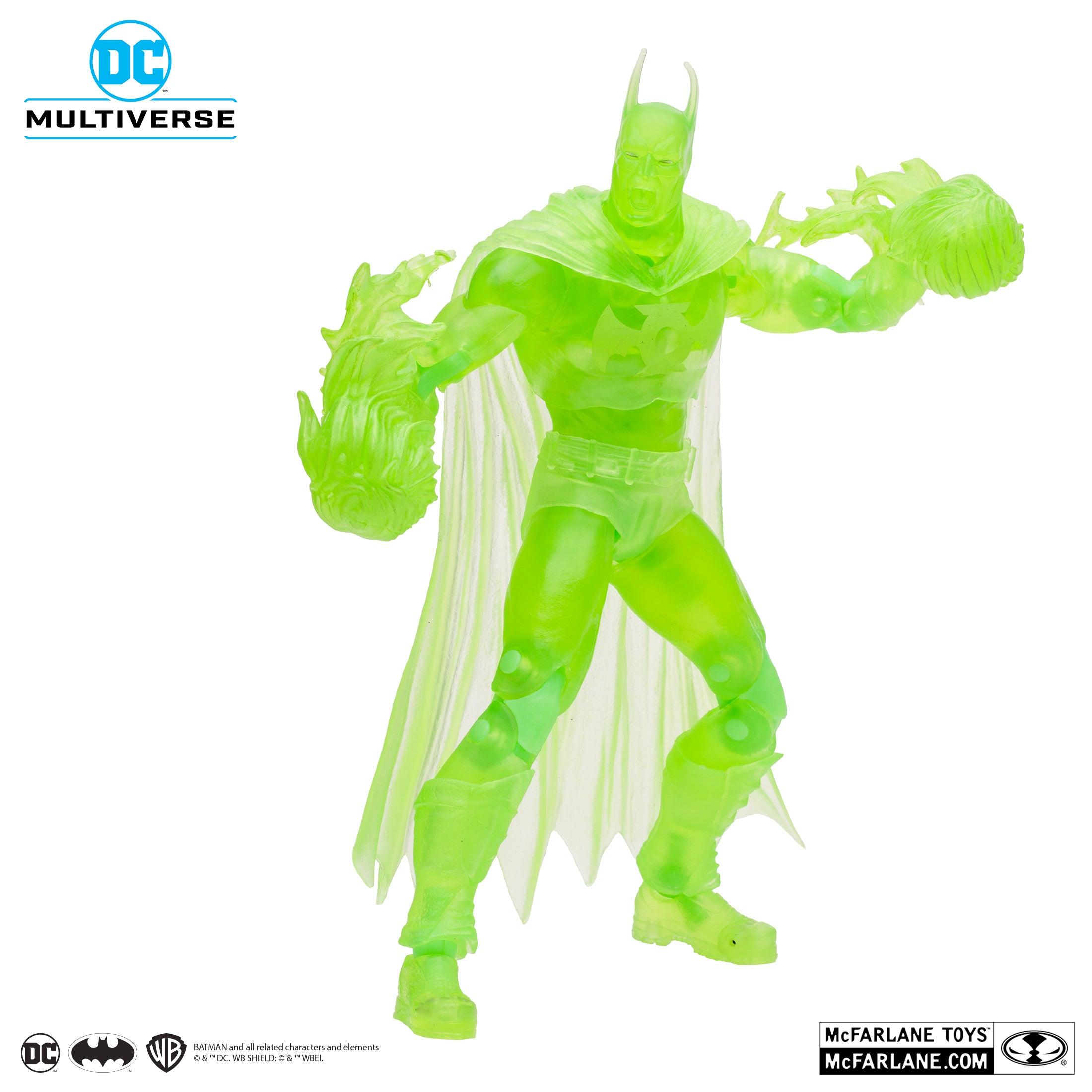 DC McFarlane Collector's Edition Batman als Green Lantern Chase 22 Platinum Edition