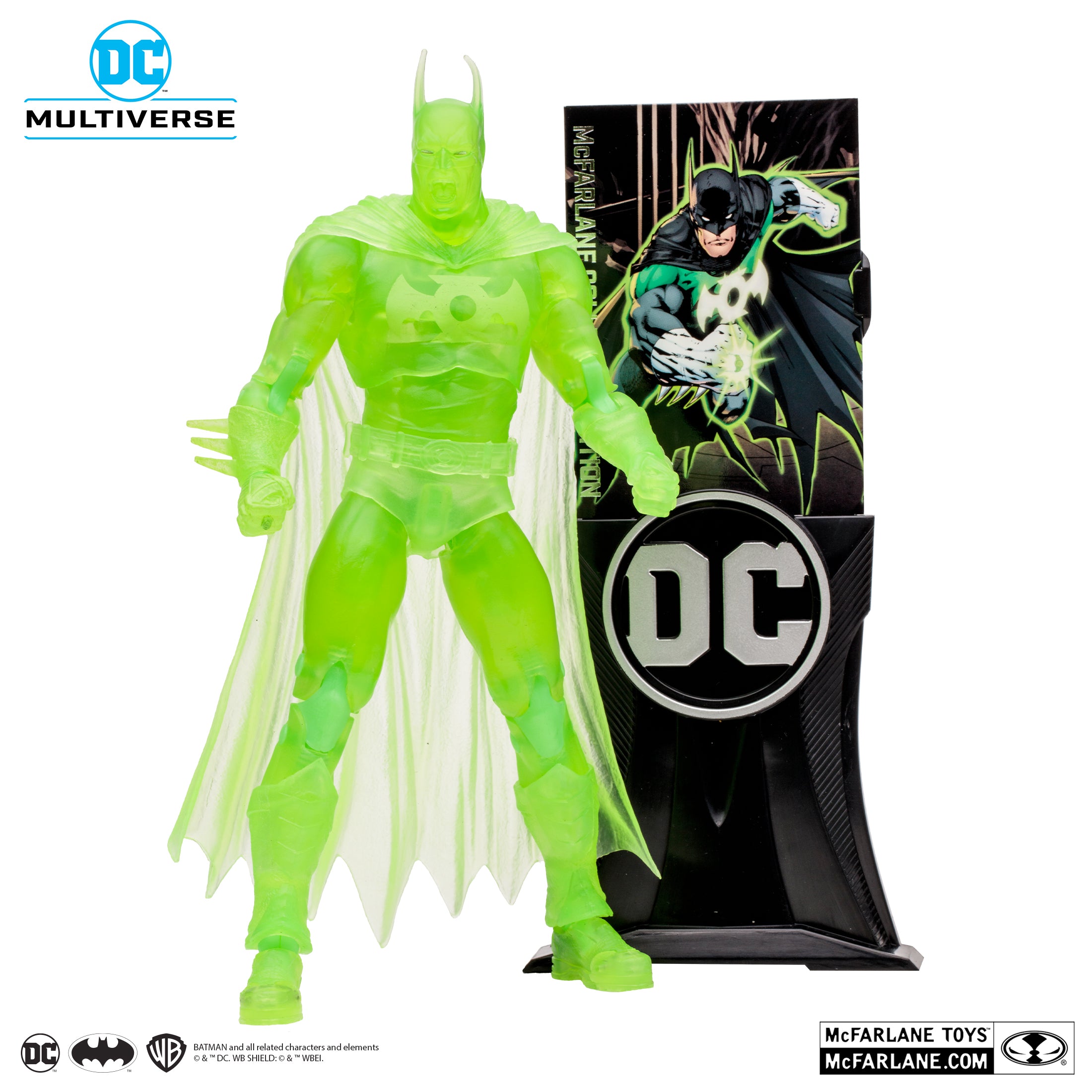 DC McFarlane Collector's Edition Batman als Green Lantern Chase 22 Platinum Edition