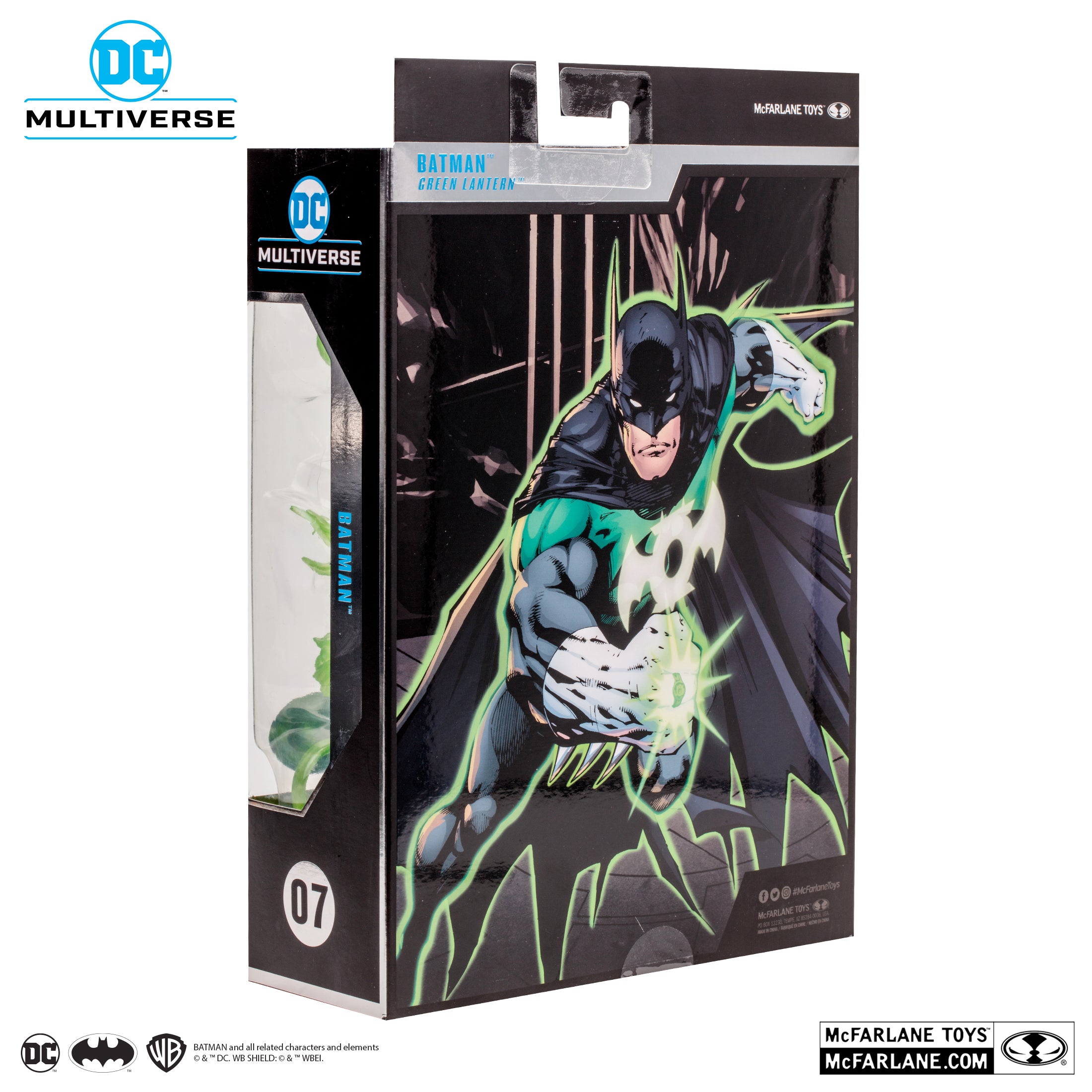 DC McFarlane Collector Edition Batman as Green Lantern Chase 22 Platinum Edition