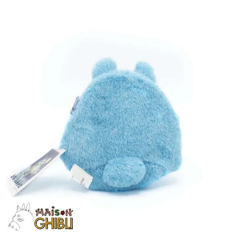 TOTORO SMILING BLUE PURSE PLUSH