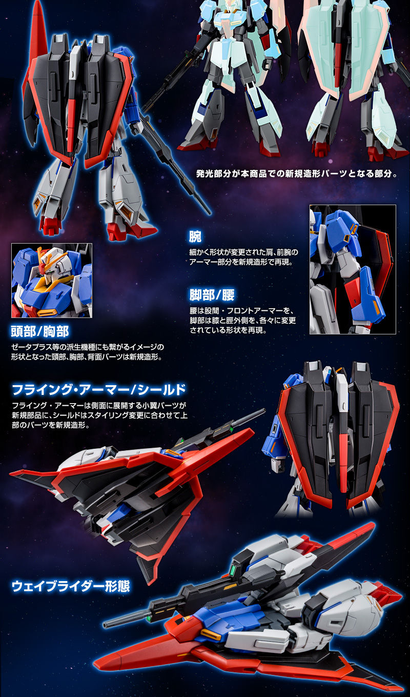 HG UC ZETA GUNDAM [UC 0088] 1/144