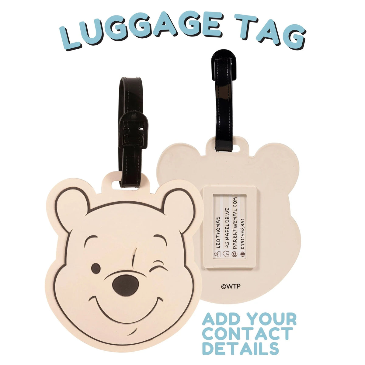 WINNIE THE POOH - Luggage Tag Set