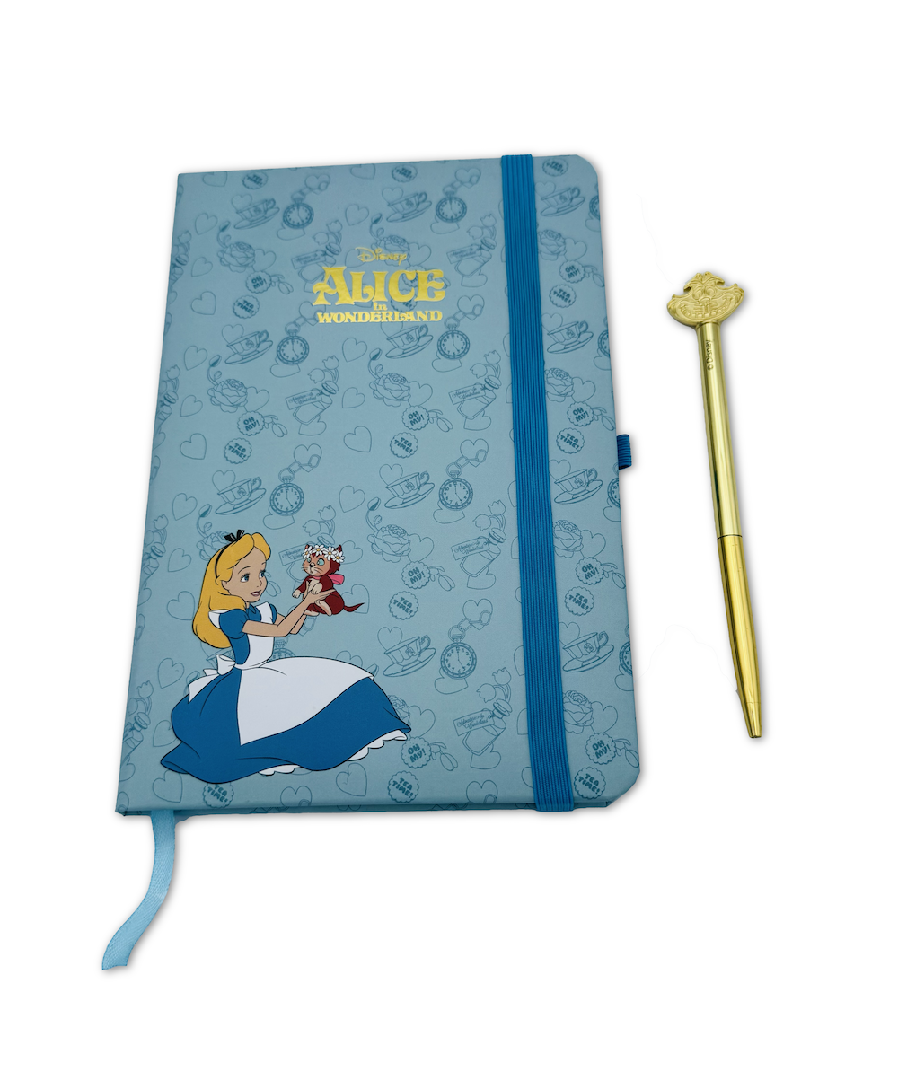 ALICE IN WONDERLAND - Premium Pack A5 Notebook + Pen