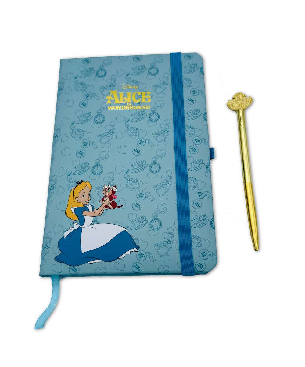 ALICE IN WONDERLAND - Premium Pack A5 Notebook + Pen