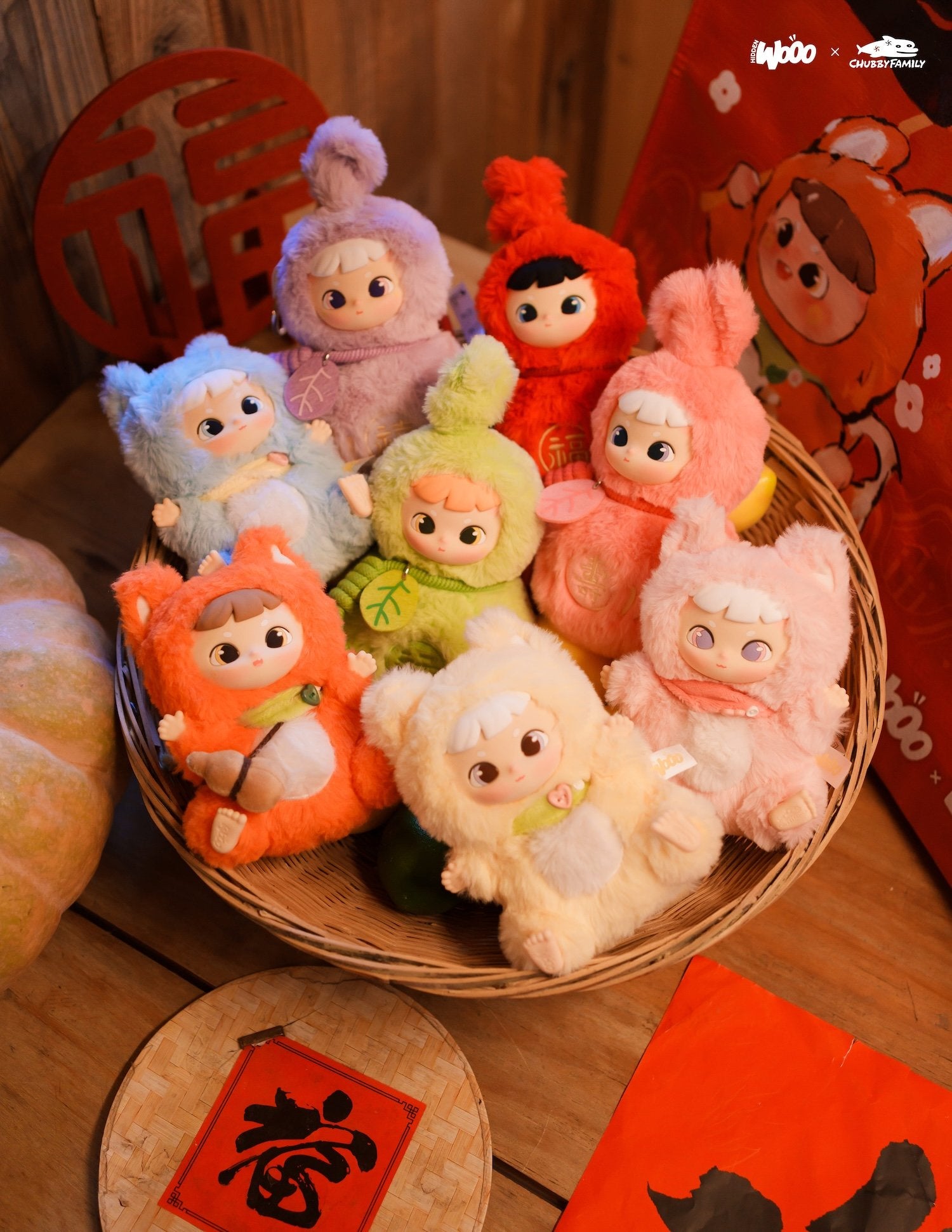 CIMMY - Hulu & Fox - Display of 6 Plushs 16cm - Mystery Box