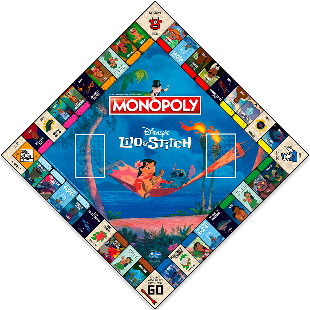 Winning Moves Lilo & Stitch - Monopoly English UK