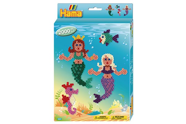 Hama ophængsæske Mermaids