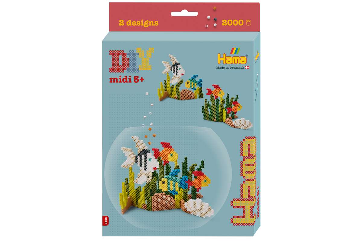 Hama midi ophængsæske akvarium