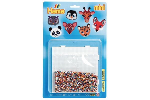 Hama mini blisterpak dyrehoveder