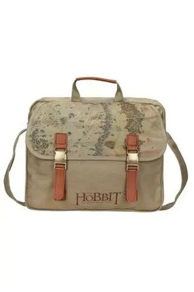 HOBBIT MIDDLE EARTH MAP MESSENGER BAG