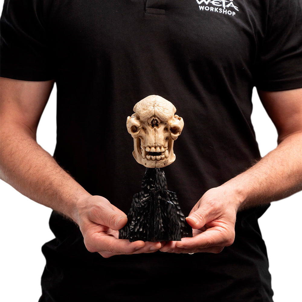 Weta Workshop Lord of the Rings - Skull of a Cave Troll Minuature