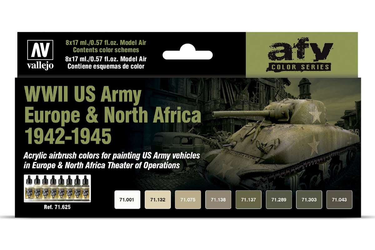 WWII US Army Europe & North Africa 1942-1945