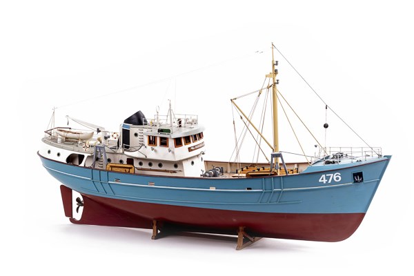 1:50 Nordkap - wooden hull