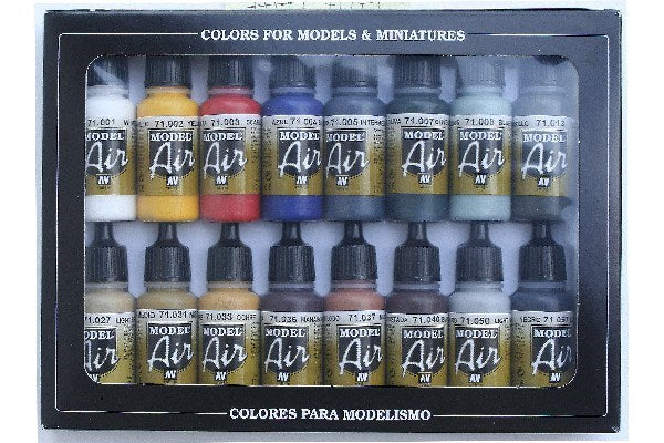 Model Air set basic colors 16x17ml