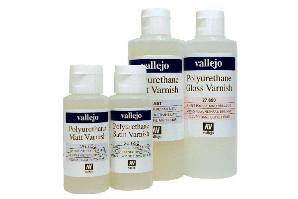 Satin Varnish Polyurethane 60 ml. Bottle