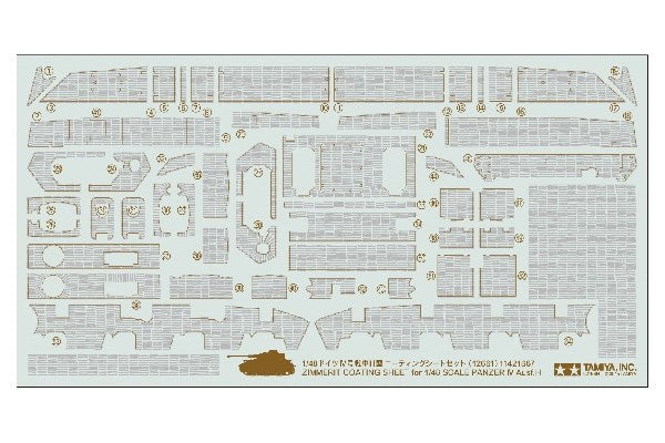 1/48 Panzer IV H Zim Sheet