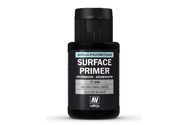 Gloss Black Primer, 32ml.