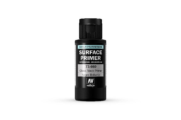 Auxiliary Gloss Black Primer, 60ml.