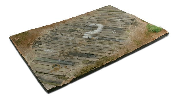 Scenics Diorama Bases Wooden Airfield Surfac 31x21