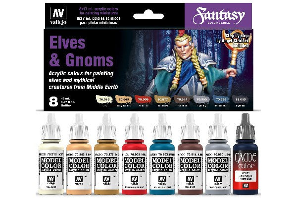 Fantasy Color Series Elves & Gnomes 8 colors