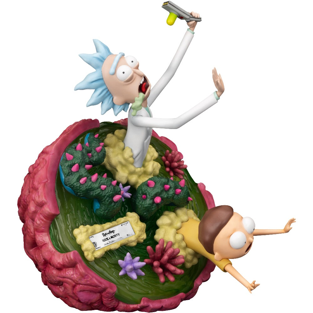 Beast Kingdom Rick & Morty - Master Craft Rick & Morty Statue