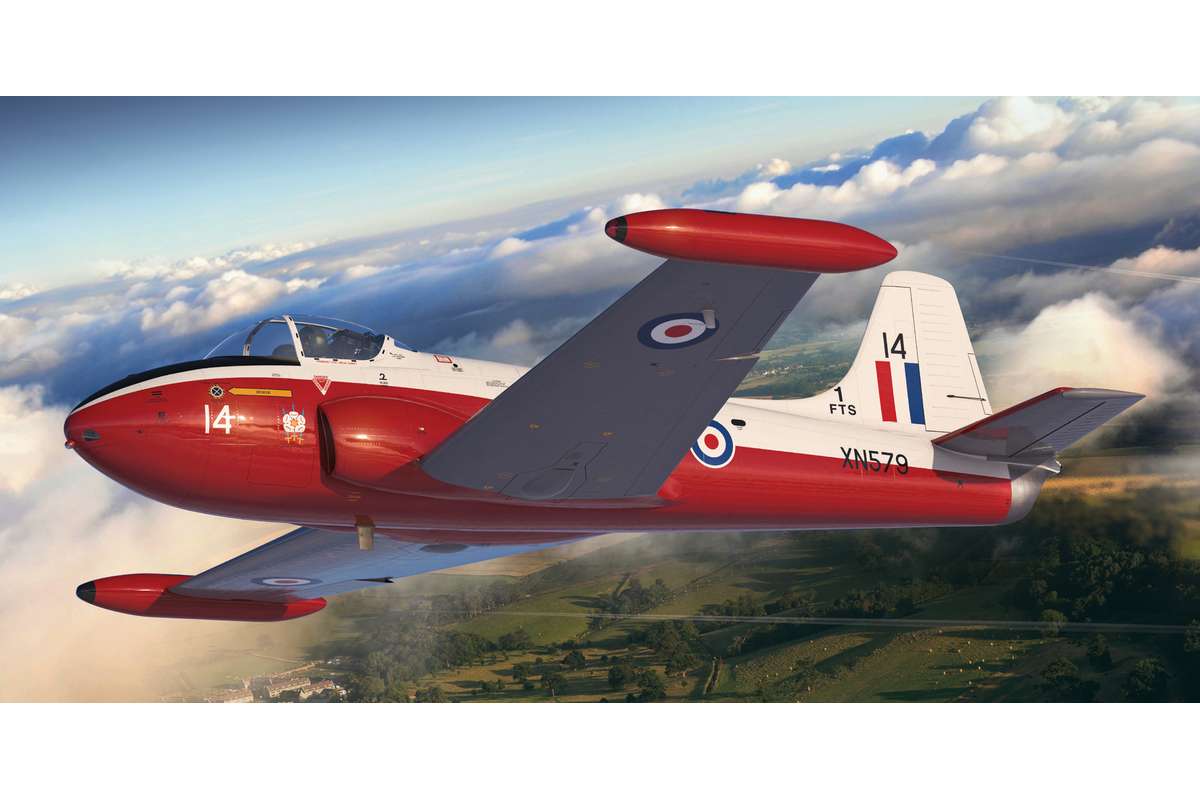 Hunting Percival Jet Provost T.3/T.4 1:72