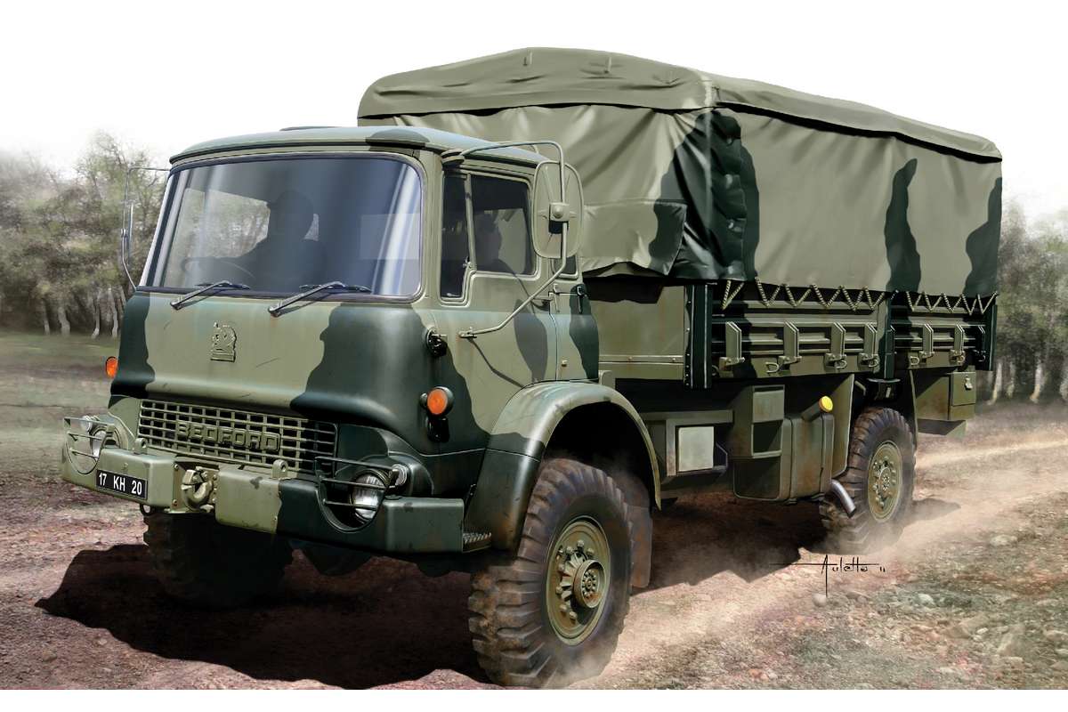 British Army 4-ton 4 x 4 G.S Truck 1:76