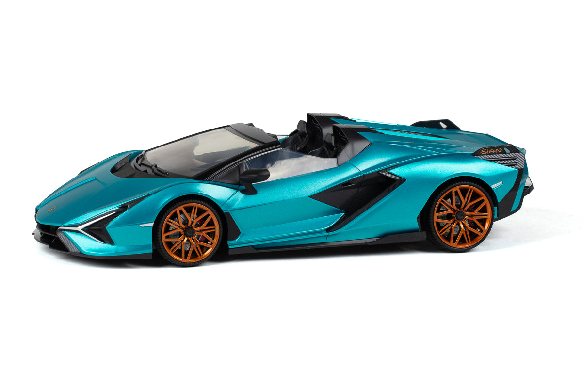 Lamborghini Sian R/C 1:16 2,4GHz, turquoise