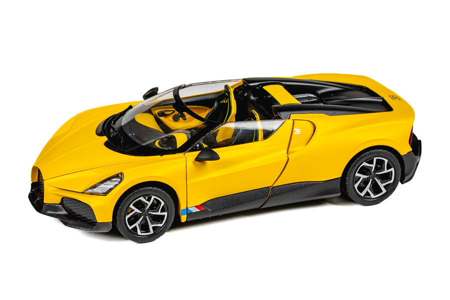 Bugatti Mistral 1:24 die-cast, yellow