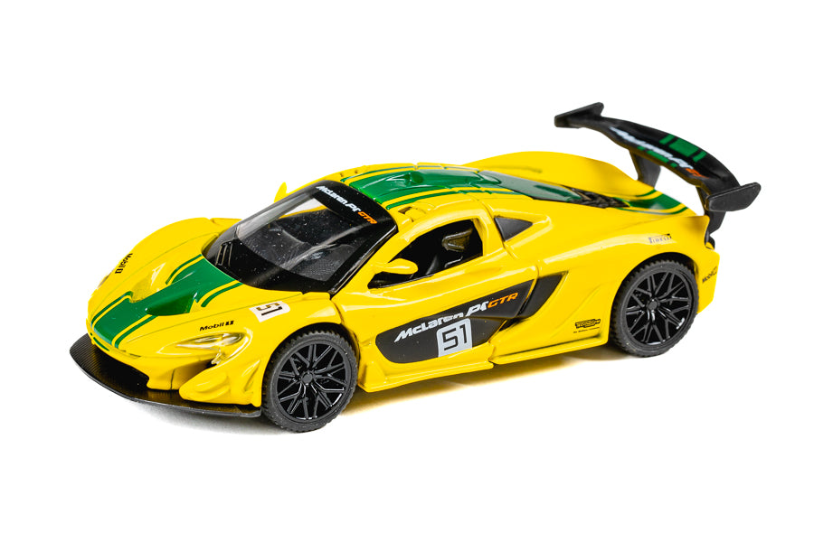 McLaren P1 GTR 1:43 die-cast, yellow