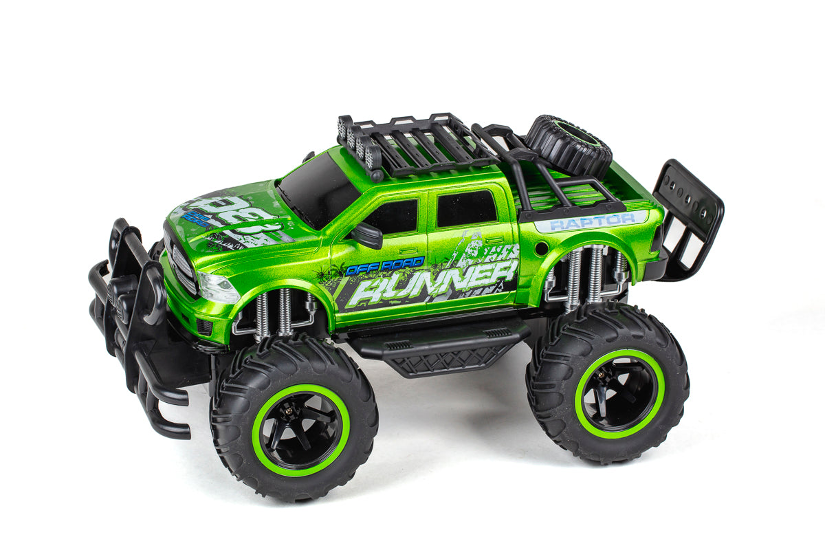 Raptor Runner R/C 1:12, 2,4GHz 7,4V Li-Ion, green