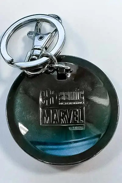 SPIDER-MAN LOGO KEYCHAIN