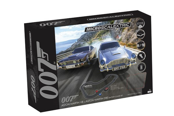 Micro Scalextric James Bond 007 Race Set - Battery