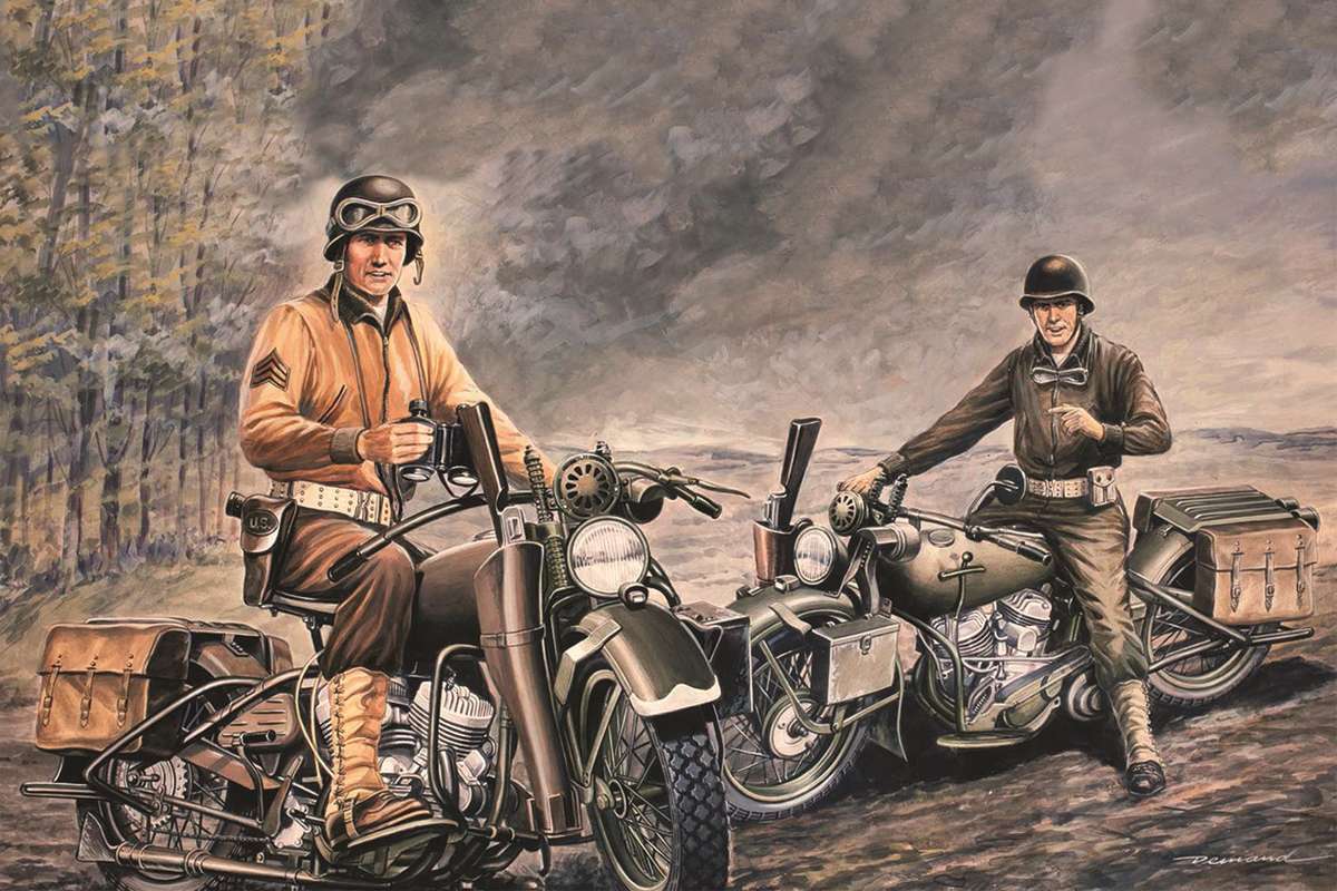 1:35 U.S. MOTORCYCLES WW2