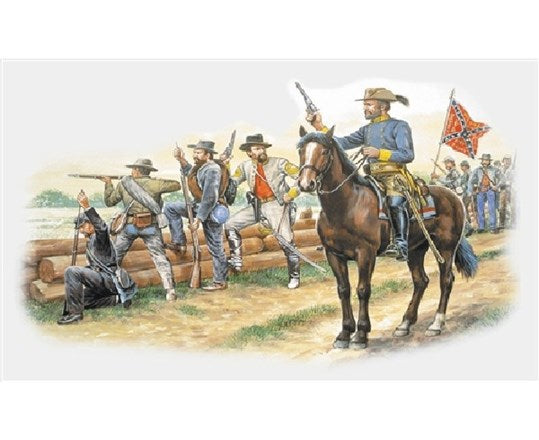 1:72 CONFEDERATE TROOPS (AMERICAN CIVIL WAR)