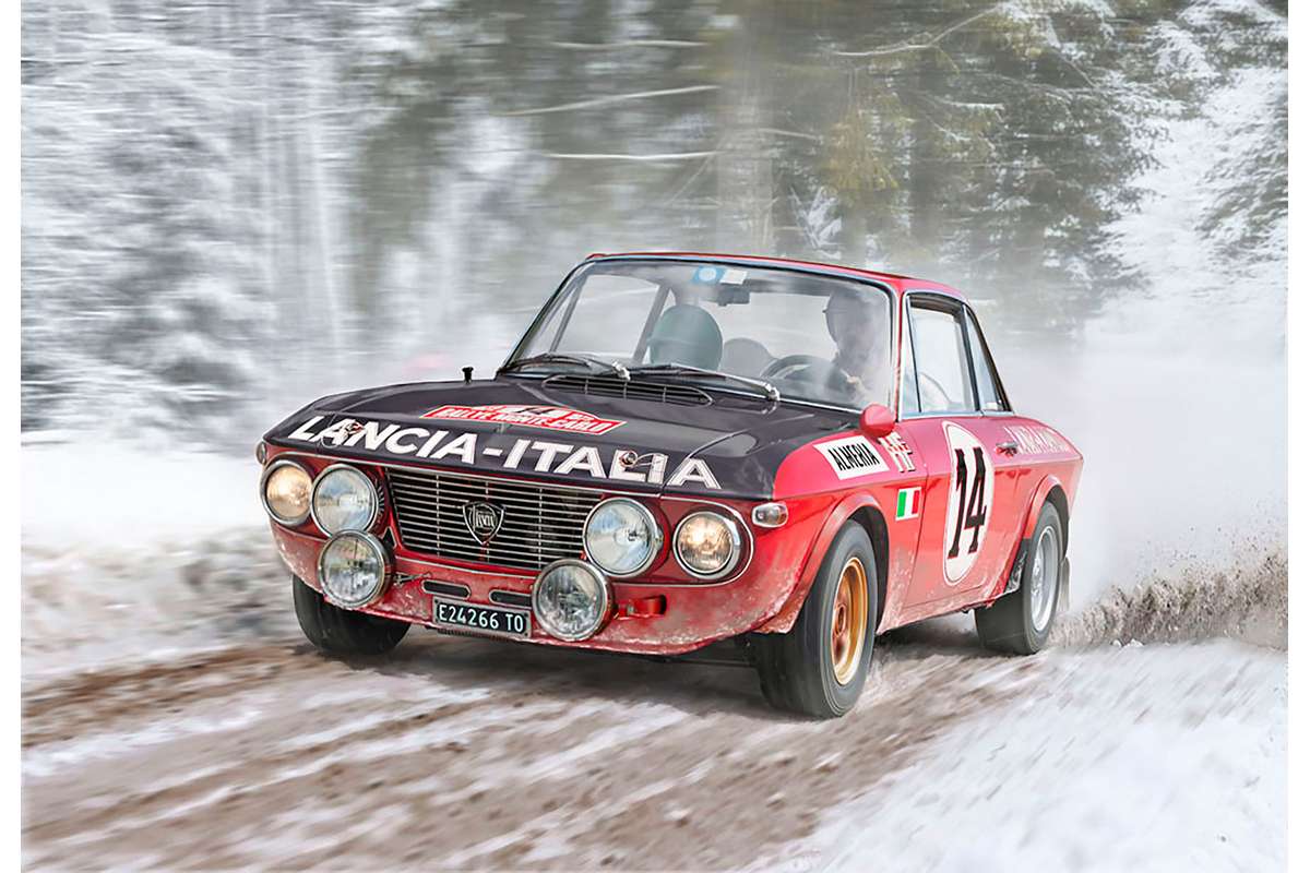 1:24 Lancia Fulvia HF Rally Monte Carlo 1972
