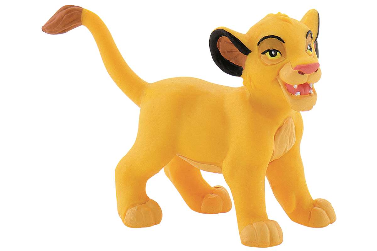 Walt Disney Simba unge 6,8x2,6x4,7cm