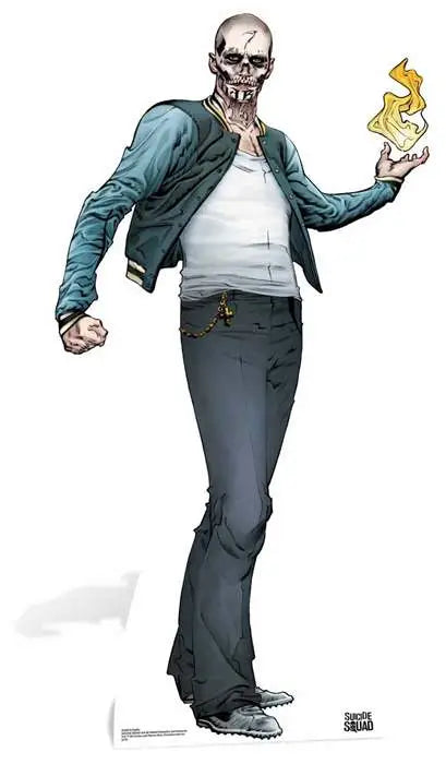 SUICIDE SQUAD EL DIABLO COMICS CUTOUT