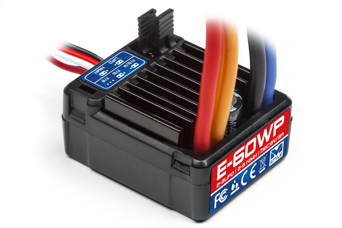 E-60WP Waterproof Electronic Speed Control (ESC)