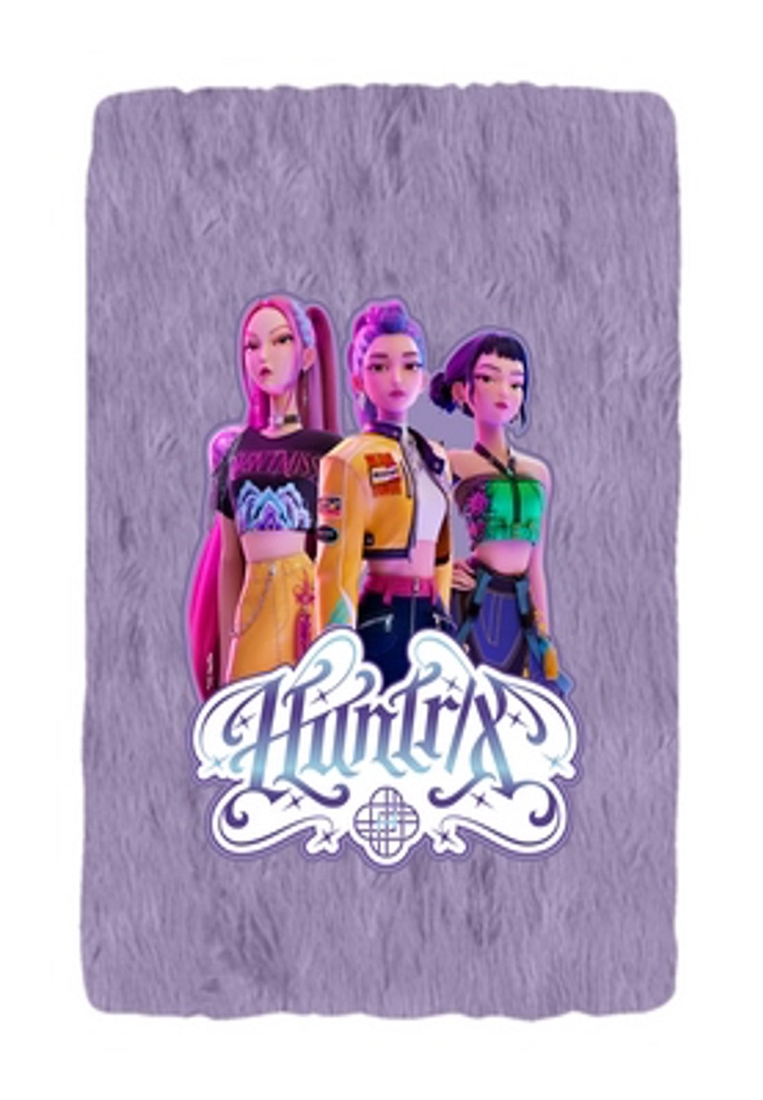 K-POP DEMON HUNTERS - Huntrix - Fluffy Notebook