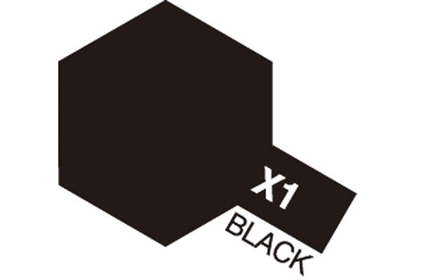 Acrylic Mini X-1 Black (Gloss)