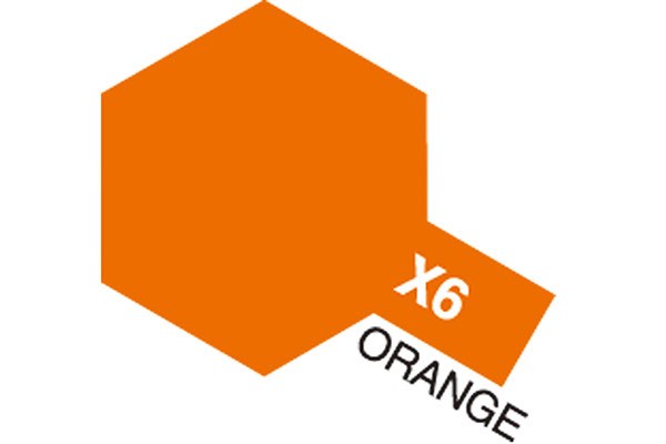 Acrylic Mini X-6 Orange (Gloss)