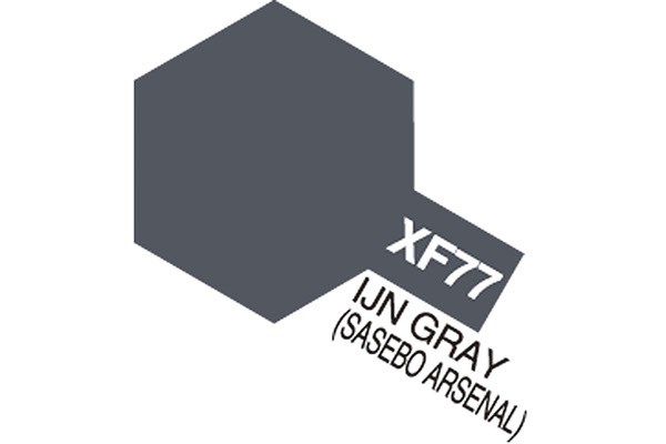 Acrylic Mini XF-77 IJN Gray Sasebo (Flat)