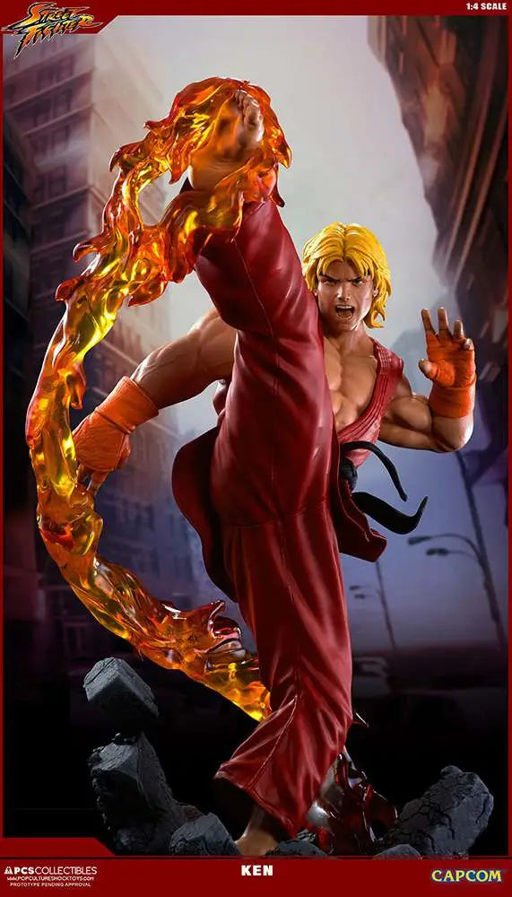 STREET FIGHTER 5 KEN 1/4 ULTRA STATUE