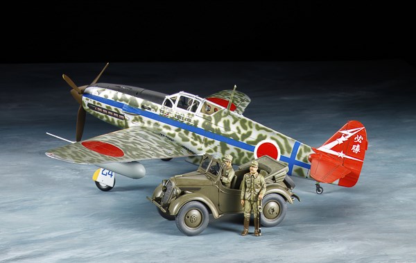 1/48 Kawasaki Ki-61-Id Hien (Tony) & 4x4 Light